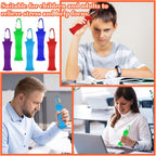 Kathfly 20 Pieces Fidget Marble Mesh Fidget Toy with Buckle Colorful Fidgets Sensory Marble Fidget for Stress Relieve Adults Office, 5 Colors