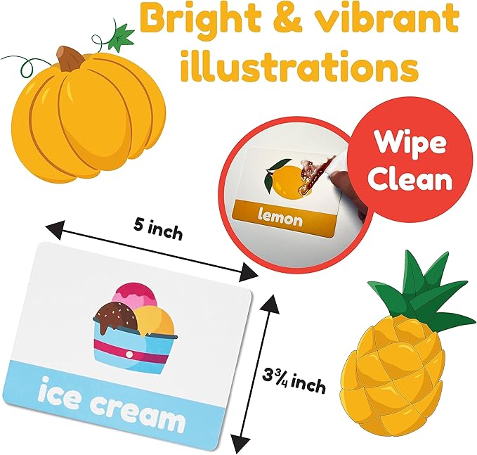 Advanced Flash Cards for Toddlers 3-5 Years – 101 Flashcards – Preschool Flash Cards – Kindergarten Flash Card for Kids – Toddler Learning – Educational Gift - for Ages 3, 4, 5 & 6