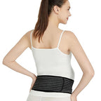 NeoTech Care Adjustable Maternity Belt - Light and Breathable Pregnancy Belly Support Band for Pregnant Women (Black, Extra Large Size)