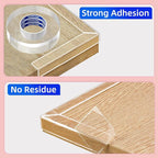 Clear Soft Corner Protectors for Furniture Strip,1.2in x9.84FT,Sharp Edge & Table Bumper,Window Edge,Wall Protector, Soft Corner Guards Safe for Proof,Table Corner Protectors in Family
