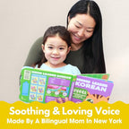 New! Learn Korean for Kids, Momo Learns Korean Vol. 2, Bilingual Korean Baby Book for Kids, Babies & Toddlers 1-3, Kids Board Book w/ Hangul, First Words & Songs, Language Toy for Preschoolers 0-3