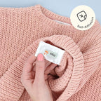 Personalized Name Labels for Kids (120) – Custom Waterproof & Durable Stickers for Clothing, Daycare, Office & School Supplies - Forest Animals