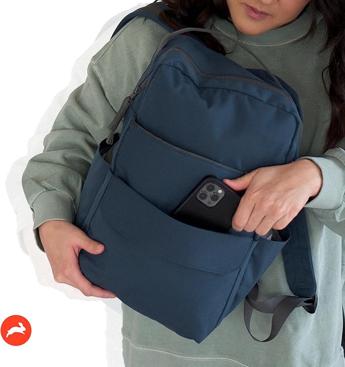 RED ROVR Roo Lightweight 1 LB Diaper Bag Backpack | 11 organizational pockets| Durable & Water-Resistant (Navy)