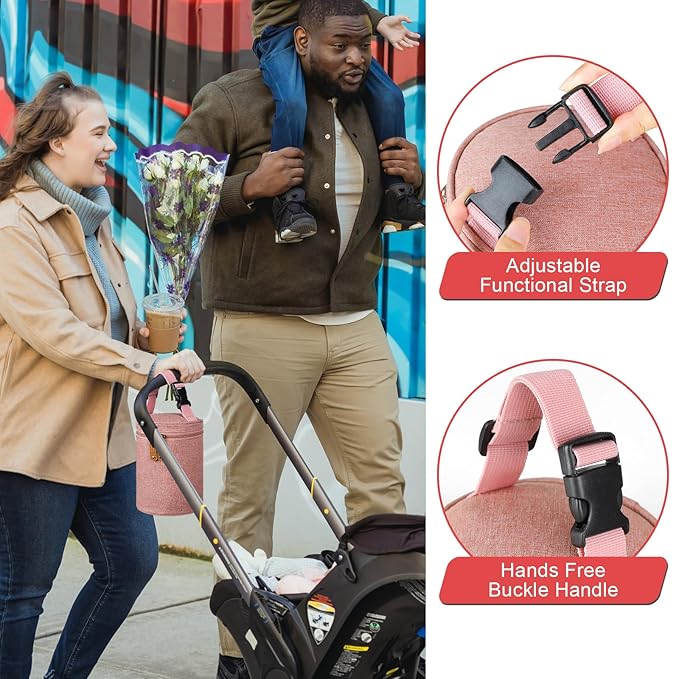 Accmor Breastmilk Cooler Bag, Insulated Baby Bottle Cooler Tote Bags for Nursing Mom Daycare