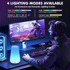 Night Light, Dimmable Touch Lamp for Bedroom, Portable Rechargeable Bedside Table Lamp for Baby Nursery, 13 RGB Colors & 5 Brightness, Night Lights for Bedroom Living Room Bathroom Hallways