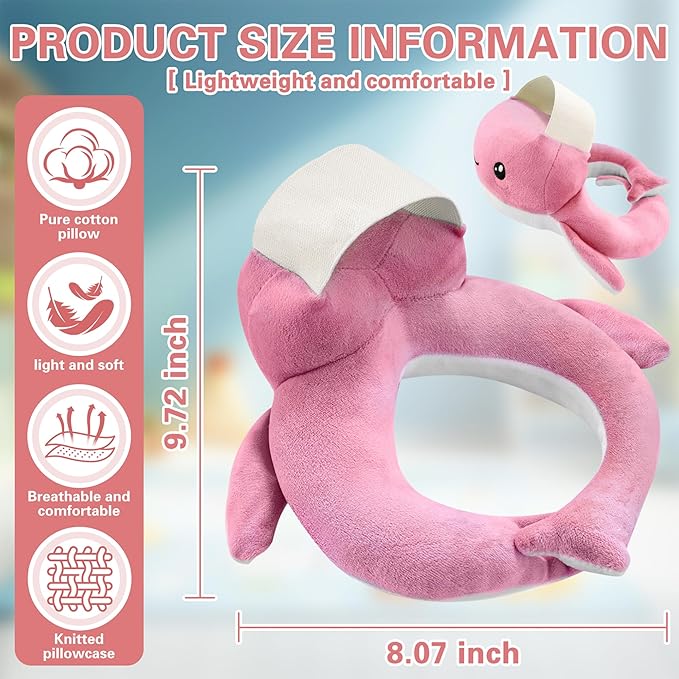 kornsurte Bottle Holder Pillow, Nursing Support Cushion for Bottle Feeding & Breastfeeding, Resolve Arm Soreness and Fatigue (Pink)