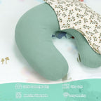 Accmor 2 Pack Muslin Nursing Pillow Covers, 100% Cotton Soft Nursing Covers for Breastfeeding Pillows, Slipcover for Baby Girls Boys Newborn