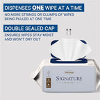 BEBESUP- Korea’s #1 Signature Eco Baby Wipes- 100% Plant-Based 99% Drinkable Water-Based Unscented Ultra-Thick Organic baby wipes Hypoallergenic for sensitive skin Flip-Top 560 Count (8 Packs)