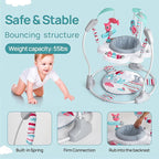 Portable Baby Activity Center Play Center 7-18 Months and Developmental Toys 7-18 Months,Pink