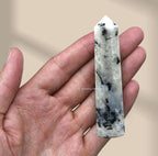 Amazing Gemstone Rainbow Moonstone Crystal Towers ~ Natural Healing Crystal Point Obelisk for Reiki Healing and Crystal Grid (3 to 4 INCH)