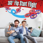 Drones for Kids 8-12: Spider Toy Stunt Drone With 5D Obstacle Avoidance, 3D Flip, Auto Hovering Indoor Drone, 2 Battery Kids RC Quadcopter With Led Lights RC Helicopter for Adults Kid