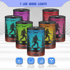 Essential Oils Diffuser,Christmas Aromatherapy Diffuser,Birthday Gifts for Women Mom Grandma,Metal Cool Mist Humidifier with 7 Colors Lights Waterless Auto Off Air Diffusers (Bigfoot)