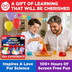Doctor Jupiter My First Science Kit for Kids Ages 4-5-6-7-8 | Birthday Gift Ideas for 4+ Year Old Boys & Girls | Toy Stem Kit with 100+ Experiments | Learning & Educational Projects