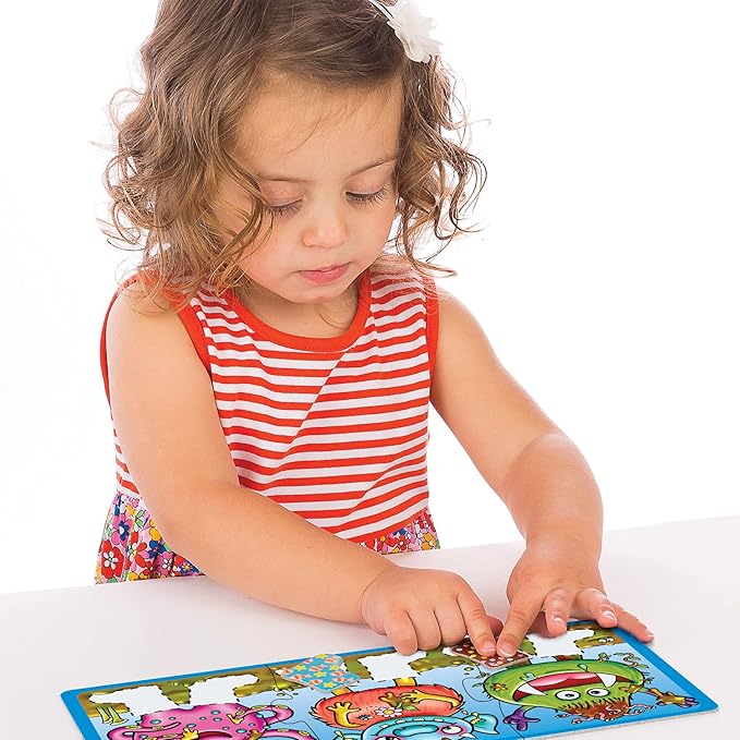 ORCHARD TOYS Moose Smelly Socks Game. Find Matching Pairs of Socks for Your Monsters! for Ages 3-6 and 2-4 Players