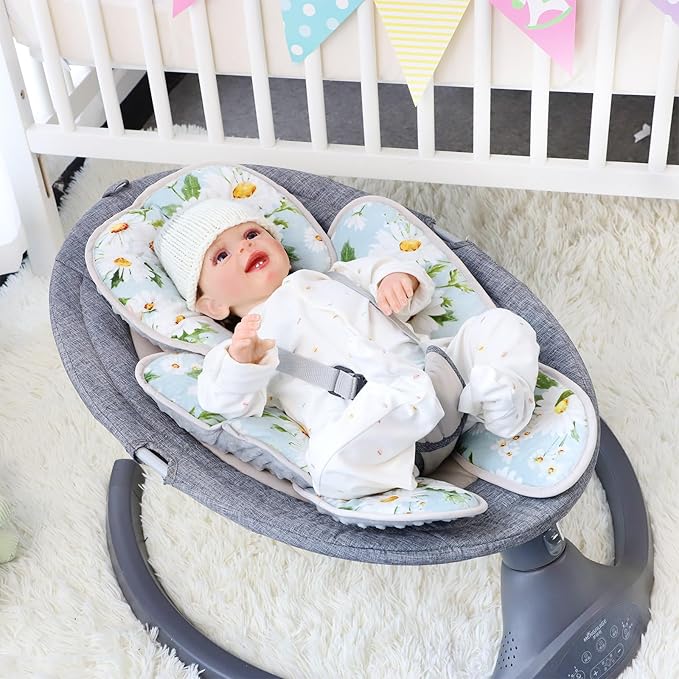 Pea Pod Baby Head Support for Newborn, 2 in 1 Infant Head Body Support for Girls Extra Soft Breathable Cushion Insert