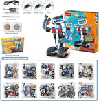 okk Robot Building Toys for Boys, STEM Projects for Kids Ages 8-12, Remote & APP Controlled Engineering Learning Educational Coding DIY Building Kit Rechargeable Robot Toy Gifts for Girls