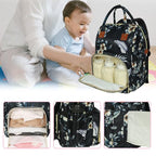 Femuar Diaper Bag Backpack Multifunction Maternity Diaper Bag for Baby Girls & Boys Large Capacity Travel Nappy Bags