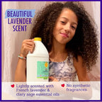 California Baby Calming Hair Conditioner | 100% Plant-Based Kids Conditioner | Rinse-out or Leave in Conditioner | Lavender Scent | 251 mL / 8.5 oz