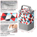 Accmor Breastmilk Cooler Bag, Baby Bottle Cooler Bags, Insulated Bottle Cooler Tote Bags On The Go, Fits 4 Large 8oz Bottles, for Nursing Mom Daycare Travel