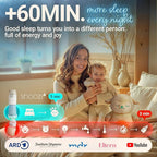 Set of 4 – Baby Night Bottle with Bottle Warmer – Baby Bottle with Integrated Formula Dispenser in The Bottle for Stress-Free Night Feedings (4 Bottles per Night)