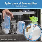 Dr. Brown's Natural Flow Anti-Colic Options+ Narrow Baby Bottle, 2 oz/60 mL, with Preemie Flow Nipple, 0m+, 4 Pack