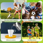 4 Pack Push Bubble Fidget Toys, Sports Fidget Bubbles Sensory Toy Sensory Bubble Soccer Football Basketball Baseball Rugby, ADHD Anxiety Autismand Stress Reliever Toy, Gifts for Kids Boys Girls Adults