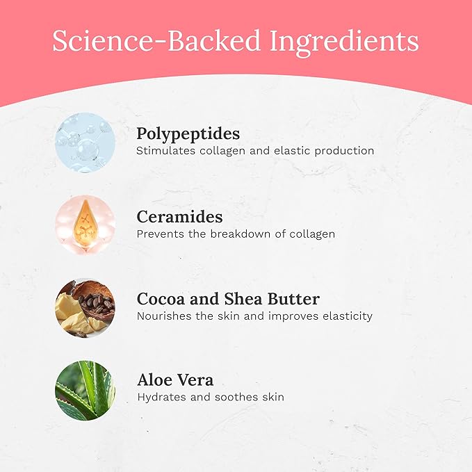 Rejuvaskin Stretch Mark Cream, Helps Improve and Prevent Stretch Marks from Pregnancy or Weight Change, 3fl oz / 90ml