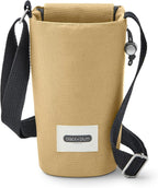 BLACK + BLUM Insulated Bottle Bag - For Adults and Kids - Made with Recycled PET and BPA Free - Bottle Bag for On The Go, Clay