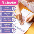 Sticker Dress Up Ballet - Sticker Activity Book for Kids. Learn Girls Fashion Design for Ballet with Stickers and Guides for Kids 5 and up. with 100+ Removable Stickers