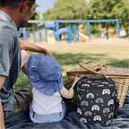 Breastmilk Cooler Bag with Ice Pack Fits 4 Baby Bottles Up to 9 Ounce Insulated Baby Bottle Bag Breast Milk Cooler on the Go with Strap Fits Medela/Dr.Brown's for Nursing Mom Daycare, Work or Travel