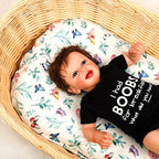 Hooyax Baby Lounger Cover for Boys and Girls, Newborn Lounger Slipcover Removable Infant Floor Seat Baby Nest Cover, Baby Padded Lounger Cover, Butterfly