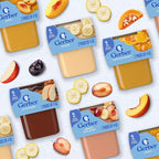 Gerber Stage 2 Baby Food, Farmers’ Market Puree Tubs, No Added Colors or Flavors, Baby Puree, Variety 32-Pack