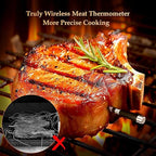 Dual-Probe Wireless Meat Thermometer for Grilling, Smoking, BBQ - Bluetooth Enabled Smart Grill Thermometer with 2 Probes, Digital Food Thermometer, 800ft Long Range,Cooking Thermometer for BBQ/Grill