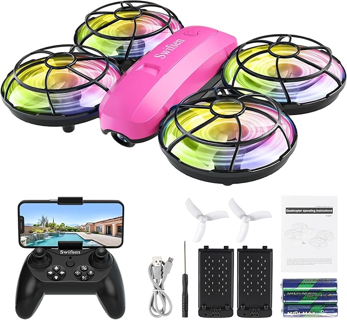 Mini drone for Kids and Beginners,Indoor Quadcopter Plane for Boys,Small Helicopter with Auto Hovering, 3D Flips, Headless Mode,Easy to fly,Great Gift Toy for Boys and Girls