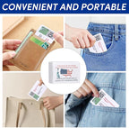 US Citizenship Flash Cards 2025 | 100 USCIS Civic Flash Card (Questions & Answers) | Bilingual English & Spanish Naturalization Test Study Guide | Includes Booklet & Portable Cards Ideal Gifts