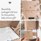 Joey + Joan Travel Crib Fitted Sheets for Baby Bjorn, Guava Lotus Travel Crib and 24 x 42 Inch Travel Light Playard Mattress – Snuggly Soft 100% Jersey Cotton – Cream + Brown – 2 Pack