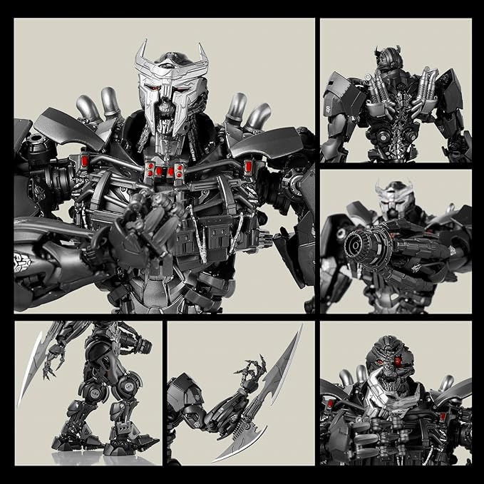 YOLOPARK Scourge Transformer Toys,Transformers Rise of The Beasts Action Figure,Highly Articulated 8.66 Inch No Converting Model Kit,Great Collection Birthday Gifts for Men Women