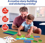 Skillmatics Activity Kit - Creative Storytelling & Skill Building with 150+ Reusable Stickers, Educational, Mess-Free Fun, Preschool & Kindergarten Toy, Gifts for Kids Ages 3, 4, 5, 6, 7