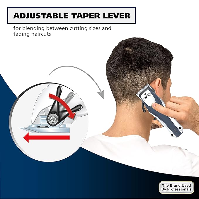 Wahl Lithium Ion Pro Rechargeable Cordless Hair Clippers for Men, Woman, & Children with Smart Charge Technology for Convenient at Home Haircutting - Model 79470