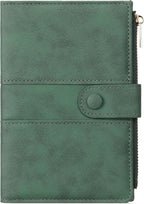 Passport Holder for Travel Rfid Passport Wallet for Women Men with Zipper Pocket Pen Sim Card Holders Slim Travel Accessories