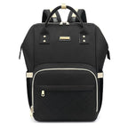 Diaper Bag Backpack, Diaper Bags for Baby Girls Boys, Baby Bags for Moms Dads, Nappy Changing Bag with Insulated Pockets,Multi-functional Waterproof Backpack with Stroller straps-Black