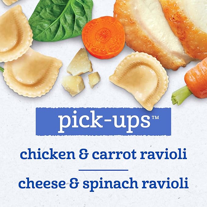 Gerber Toddler Food, Ravioli Multipack, Gerber Pick-Ups, Baby Led Feeding, Variety 6PK