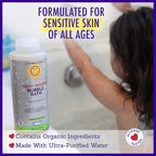 California Baby Super Sensitive Bubble Bath | No Added Fragrance | 100% Plant-Based Ingredients (USDA Certified) | Allergy Friendly | Babies, Adults & Kid Bubble Bath | Ideal for Sensitive Skin | Free Bubble Wand Included |13 Fl oz