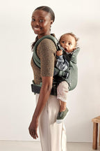 BabyBjörn Baby Carrier Harmony, Dark Green, 3D Mesh | 3-in-1 Ergonomic Baby Carrier; Newborn, Facing-in, Outward-Facing, and Back Carrying Positions Supported (7-40 lbs), Newborn to Toddler
