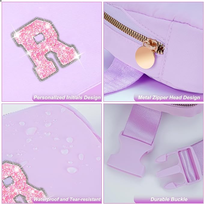 Teacher Appreciation Gifts, End of Year & Thank You Gifts Ideas | Lavender Initial R Crossbody Bag