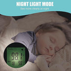 Amplim Digital Forehead Thermometer for Kids, Adults, and Babies - Touchless, Non-Contact Fever Thermometer with Temporal Head Function - No-Touch Thermometer for Accurate Temperature