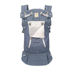 LÍLLÉbaby Complete All Seasons Ergonomic 6-in-1 Baby Carrier Infant to Toddler with Lumbar Support (7-45 Pounds), 360 Degree Baby Wearing & Multi-Position, Inward & Outward Facing (Chambray)