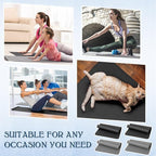 10 Pack Yoga Mats Bulk, 68'' x 24'' x 4mm Thick Yoga Mats for Kids and Adult Gym Mats Bundle Latex Free Exercise Mats with Non Slip Texture for Outdoor Yoga, Pilates or Workout