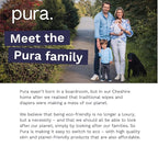 Pura Natural Sensitive Baby Wipes, 99% Water, Unscented & Hypoallergenic, Suitable for Sensitive & Eczema-prone Skin, Fragrance Free & Hypoallergenic, EWG Verified, 1 Pack of 60 Wet Wipes