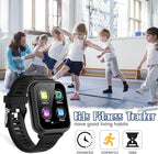 Smart Watch for Kids with 24 Games, HD Touch Screen, Video Camera, Music Player, Pedometer, Flashlight, Alarm Clock - 12/24 hr Kids Watches for Boys & Girls Aged 5-12